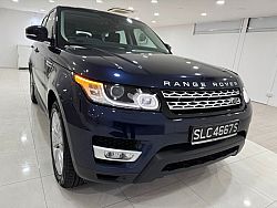 Land Rover Range Rover Sport 3.0D TSS 2016 7Seat Rear DVD Blue